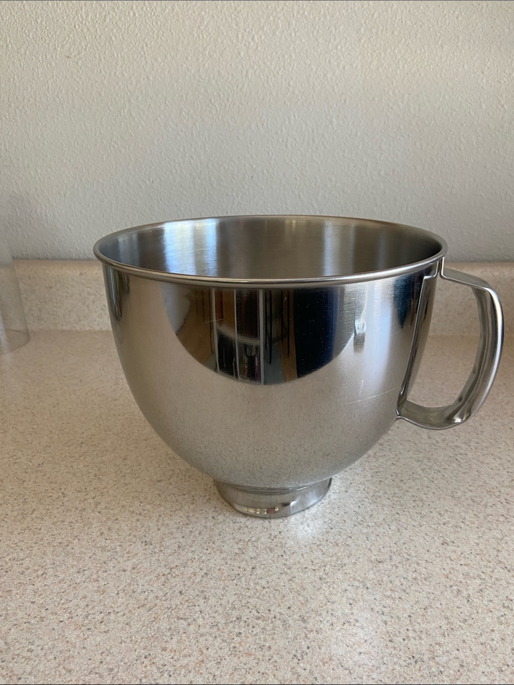 KitchenAid Genuine 5 Qt Stainless Steel Mixer Bowl w Handle Replacement
